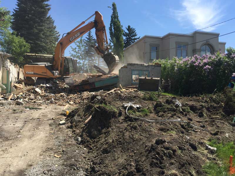 Excavation Demolition Project Calgary